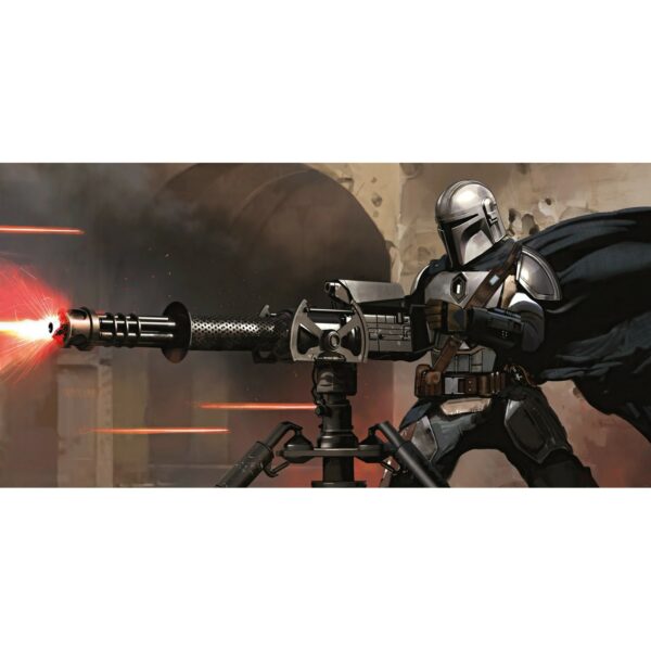 Komar Fototapete Vlies Star Wars The Mandalorian Blaster  500 x 250 cm