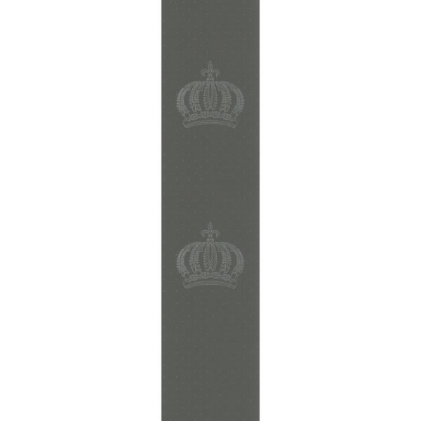 Marburg Vliestapete Ornamental Kronen Schwarz 3