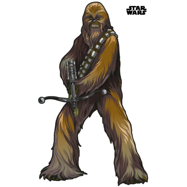 Komar Selbstklebende Fototapete Vlies Star Wars XXL Chewbacca 127 x 200 cm