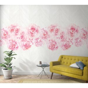 Marburg Vliestapete Floral Rosen Rosa 270 cm x 159 cm FSC®