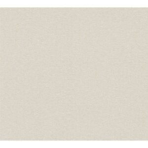 AS-Creation Vliestapete Uni Strukturtapete Matt Leicht Strukturiert Beige Creme