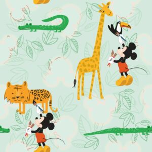 Komar Fototapete Vlies Mickey Doodle Zoo  53 x 10