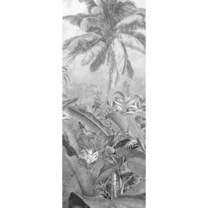 Komar Fototapete Vlies Amazonia Black and White Panel 100 x 250 cm