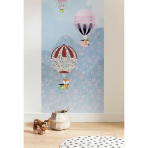 Komar Fototapete Vlies Happy Balloon Panel 100 x 250 cm  100 x 250 cm