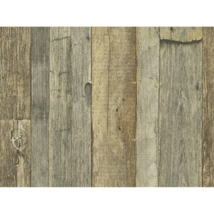 A.S. Creation Vliestapete Dekora Natur Holz Braun FSC®