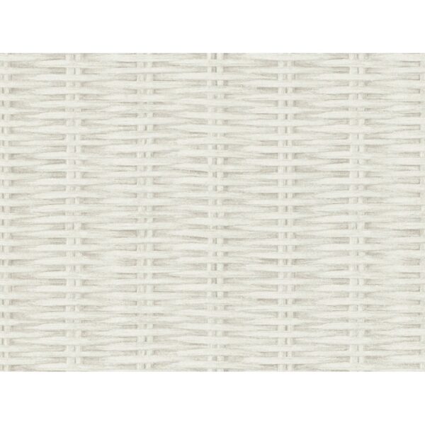 A.S. Création Vliestapete New Walls Rattan Weiß-Creme FSC®