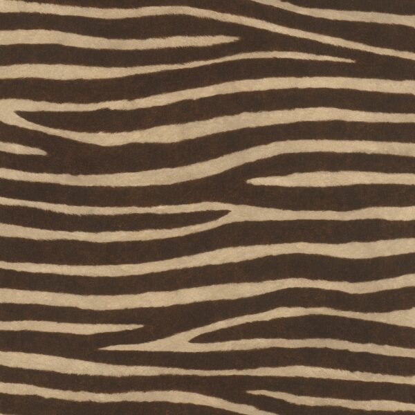 Rasch Vliestapete African Queen III Zebra Dunkelbraun 10