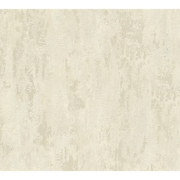 Vliestapete Trendwall 2 Uni Beige Creme Glänzend FSC®