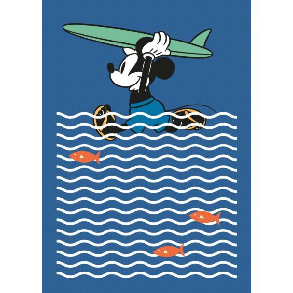 Komar Fototapete Vlies Mickey gone Surfin'  200 x 280 cm