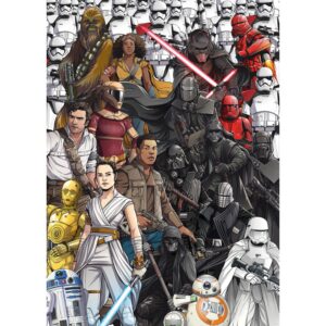 Komar Fototapete Vlies Star Wars Retro Cartoon  200 x 280 cm