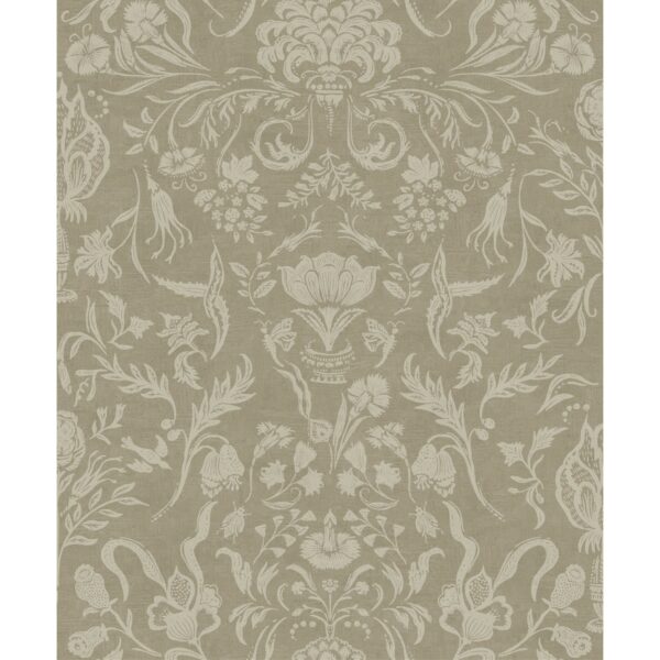 LOOKS by Wolfgang Joop Vliestapete Majestic Damask Braun FSC®