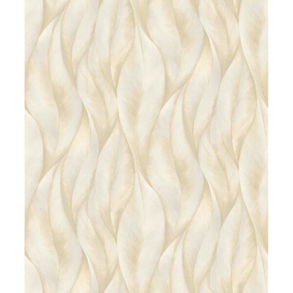 Erismann Vliestapete Guido Maria Kretschmer Fashion for Walls Blattmuster Creme