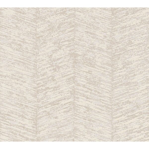 Vliestapete Geometrisch Glänzend Strukturiert Elfenbein Creme Beige FSC®