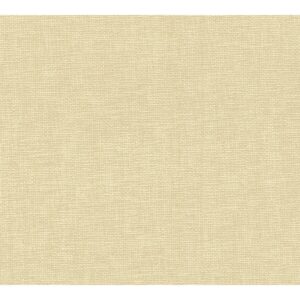 Vliestapete Uni Matt Strukturiert Beige Gelb FSC®