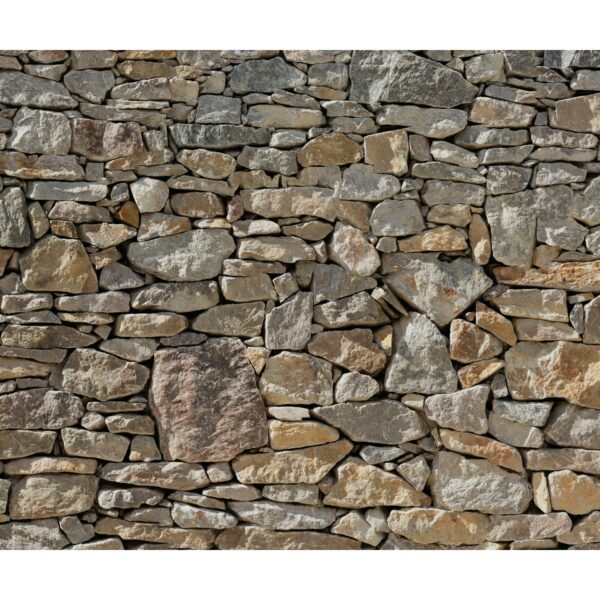 Komar Fototapete Vlies Stone Wall  300 x 250 cm