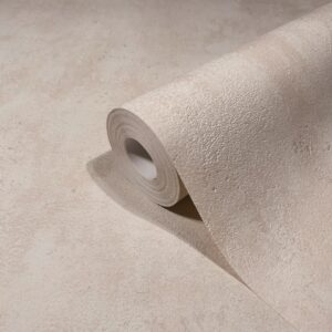 Marburg Vliestapete Uni Modern Beige-Rosa FSC®