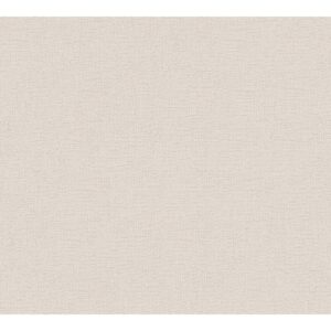 AS-Creation Vliestapete Attractive Uni Matt Leicht Strukturiert Beige FSC®