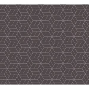 Vliestapete Metropolitan Stories Geometrisch glitzernd Schwarz Braun Silber FSC®