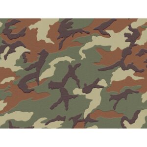 A.S. Création Vliestapete Boys & Girls 6 camouflage Grün-Braun FSC®