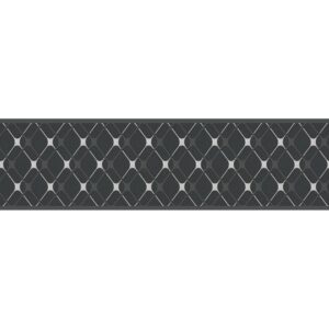 A.S. Création Borte selbstklebend Geometrisch 5 m x 17 cm Schwarz-Grau