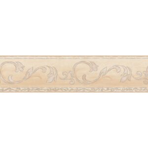 A.S. Création Borte selbstklebend Barock 5 m x 13 cm Beige-Braun