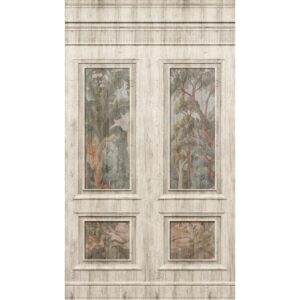 A.S. Création Vliestapete Wallpanel Kassettierung Wald Vintage