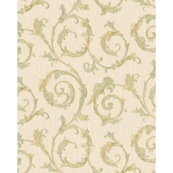 Marburg Vliestapete Floral Pflanze Beige-Pearl 10