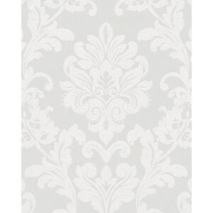 Marburg Vliestapete Floral Ornamental Weiß-Pearl 10