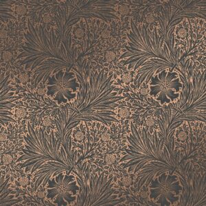 William Morris at Home Vliestapete Marigold Fibrous 10 m x 52 cm Grau FSC®