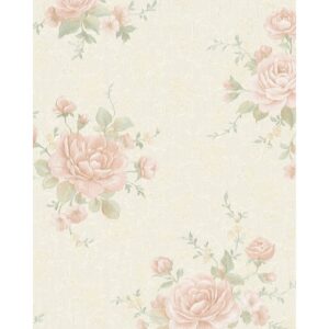 Marburg Vliestapete Floral Rosen Beige-Pearl 10