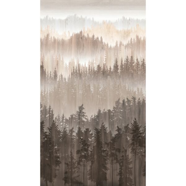 AS-Creation Fototapete Vlies Wald Braun-Beige