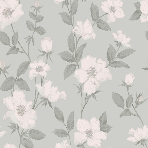 Laura Ashley Vliestapete Fleurir Smoke Green 10