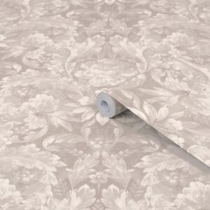 Laura Ashley Vliestapete Apolline Dove Grey Grau FSC®