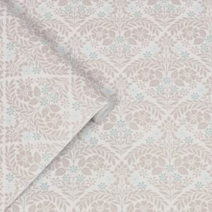 Laura Ashley Vliestapete Margam Dove Grey Grau FSC®