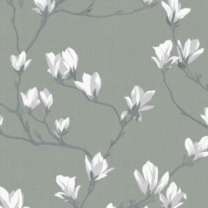 Laura Ashley Vliestapete Magnolia Grove Slate 10