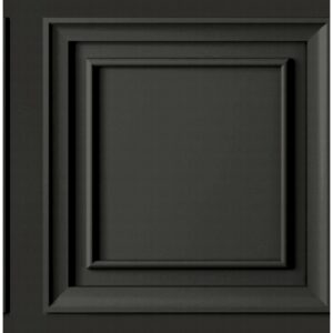 Sublime Vliestapete Panel 10 m x 52 cm Schwarz FSC®