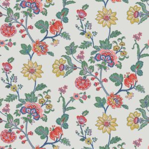 Joules Vliestapete Vine Cottage Floral 10 m x 52 cm Bunt FSC®