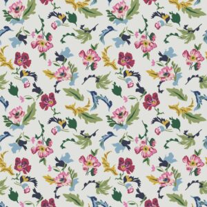 Joules Vliestapete Cambridge Painted Floral 10 m x 52 cm Bunt FSC®