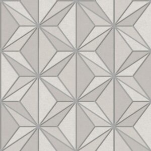 Erfurt Vliestapete Eco Deco Geostar Grey FSC®