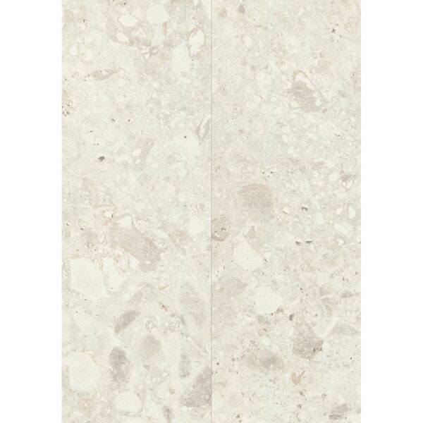 Egger Home Laminatboden Kingsize EHL137 Triestino Terrazzo Weiß 8x327x1292 mm