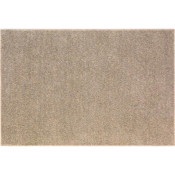 Kurzflor Teppich Vital Beige 160 cm x 230 cm Klassisch