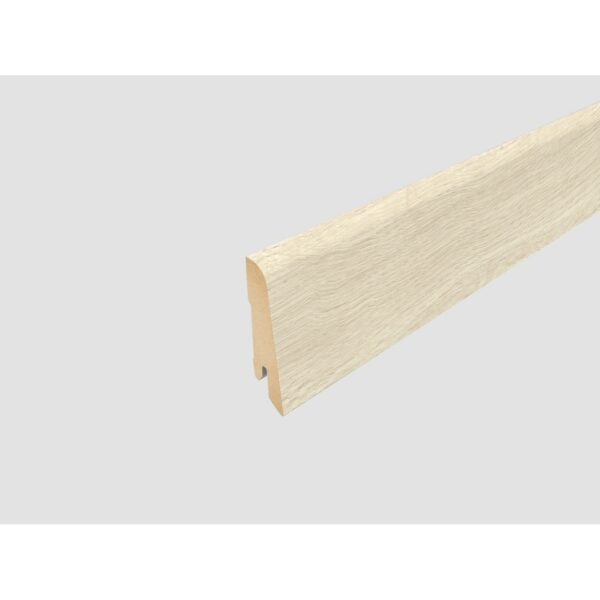 Egger Sockelleiste L628 passend zu Fußboden Halifax Eiche Creme 60x17x2400 mm