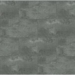 Decoflooring Klick-Vinylboden Fliese XL Grey Concrete dunkel grau