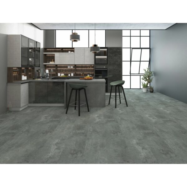 Decoflooring Click-Vinylboden Fliese Garda Fliesenoptik mit Trittschalldämmung