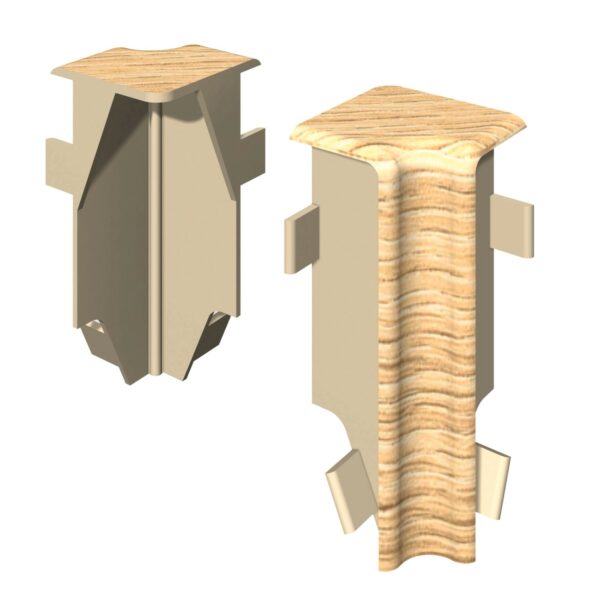 Egger Innenecke Kubisch 6 cm Eiche Sand 2 Stück