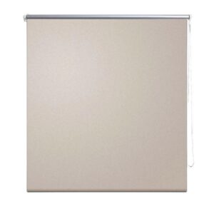 vidaXL Verdunkelungsrollo  140 x 230 cm Beige