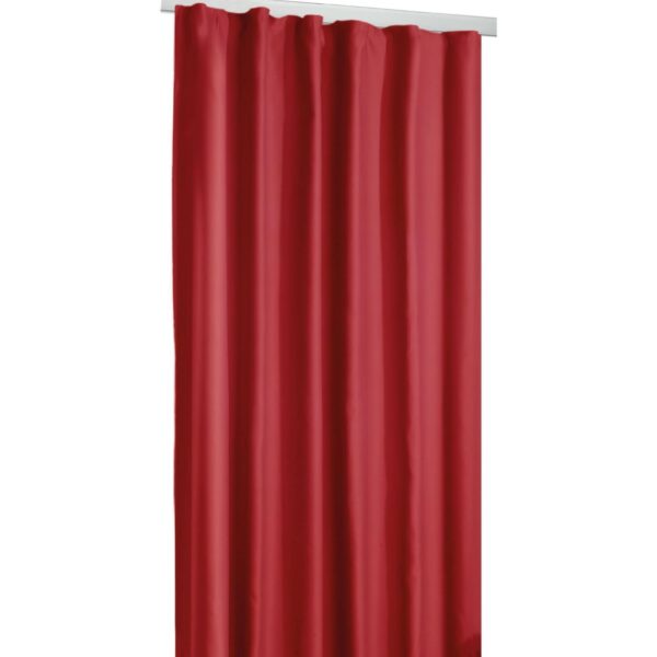 Arsvita Verdunkelungsgardine Universalband Shadow 270 cm x 245 cm Rot