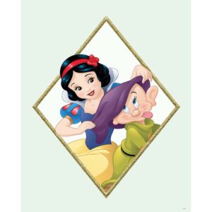 Disney Poster Schneewittchen Multicolor 40 x 50 cm 610171