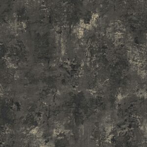 Livingwalls Tapete Stein-Optik Schwarz und Gold 53 cm x 10