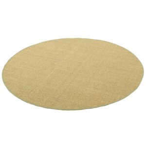 Snapstyle Sisal Natur Teppich Rund Grün 160x160cm